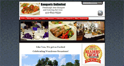 Desktop Screenshot of banquetsunlimitedinc.com